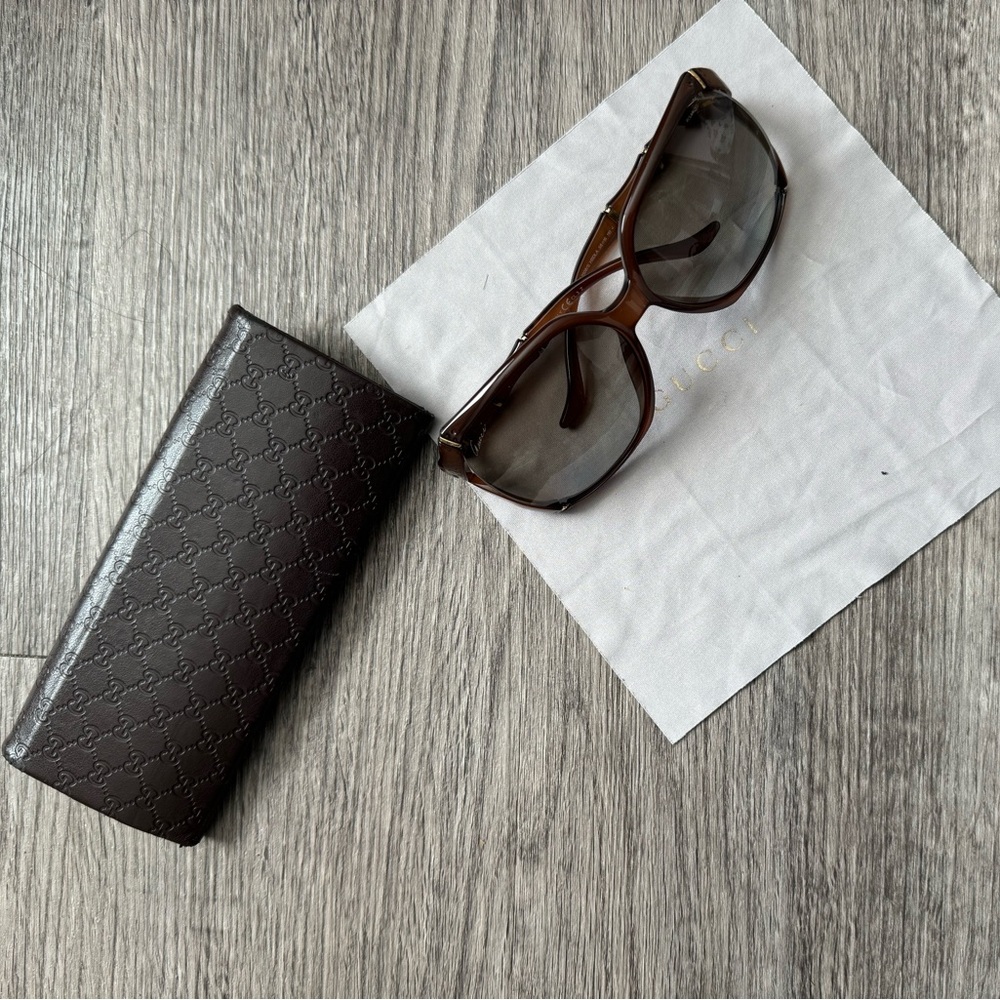 Gucci Bamboo Sun Glasses